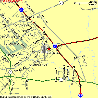 Map to Dixie Elementary