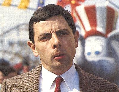 Mr Bean at the Fun Fair