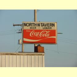 Coca-Cola North-N-Tavern Sign