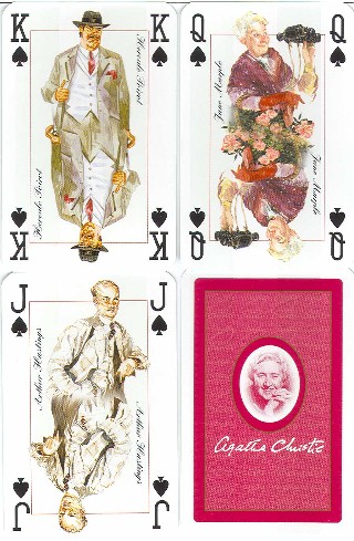 Agatha Christie Playing Cards