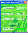 Maturity Calculator