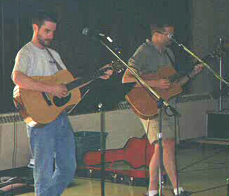 Worship Team in action