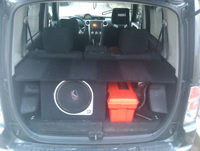 scion xb trunk cover