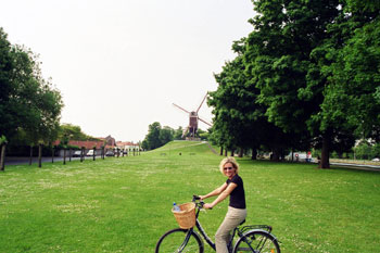 Biking in Brugge Belgium (on Tuesday!)