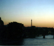 The Eiffel Tower at Sunset (without us in it)