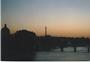 The Seine at sunset