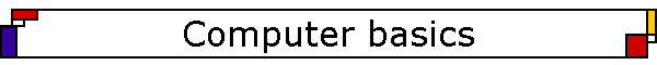 Computer basics