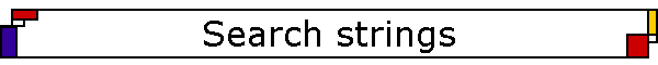 Search strings
