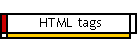 HTML tags