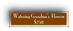 Watering Grandmas  Flowers 
$250